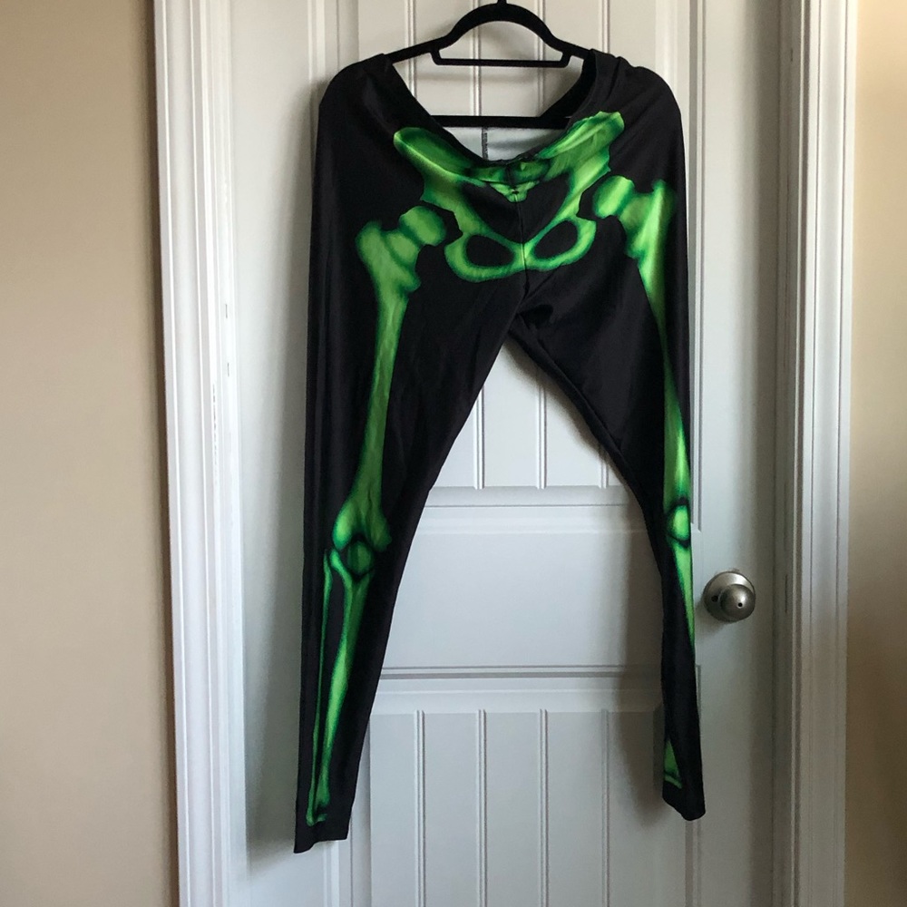 Insanity Clothing skeleton leggings